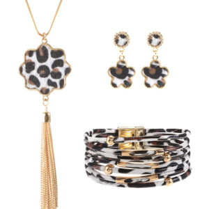 Leopard print suit-34-white