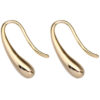Wholesale 925 Sterling Silver Droplet Hook Earrings
