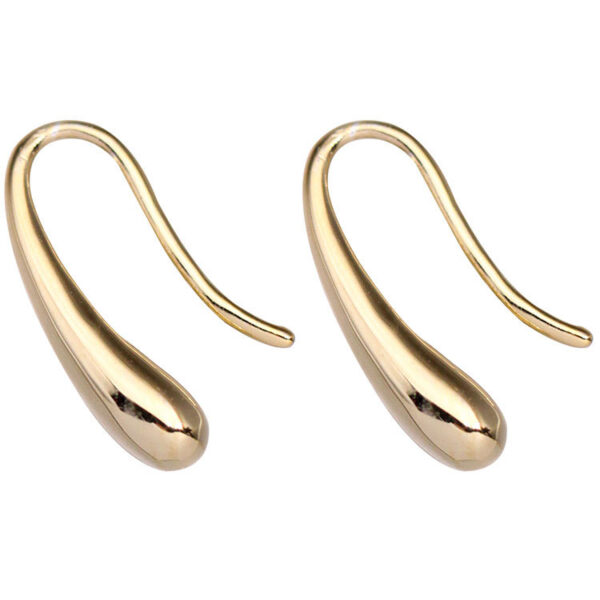 Wholesale 925 Sterling Silver Droplet Hook Earrings
