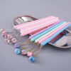 Wholesale Plastic Glass Pendant Ballpoint Pen