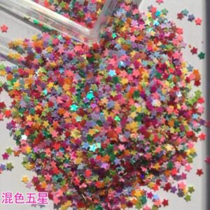 Mixed color five-star 35g