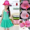 Wholesale Kids Sunflower Straw Hat