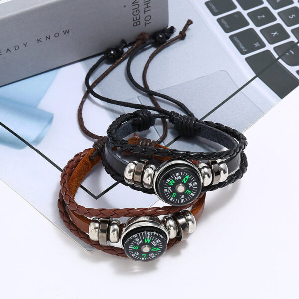 12681302673_2118088041 Wholesale Multilayer Beaded Leather Bracelet