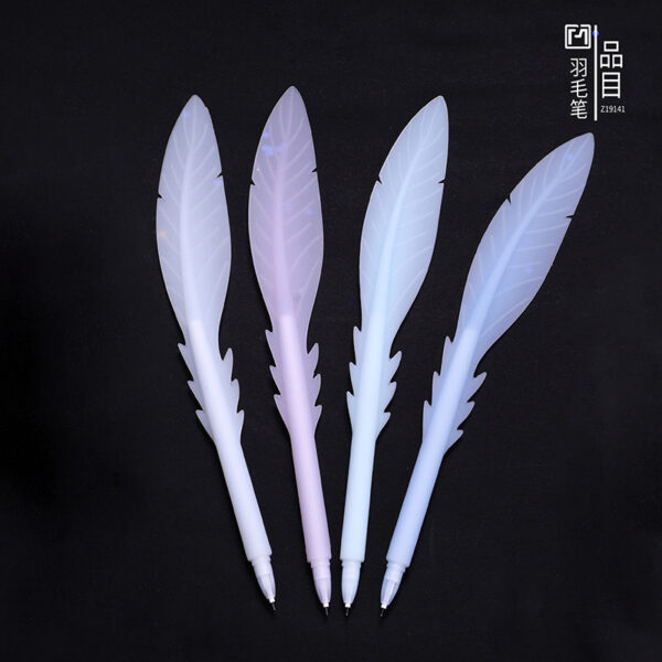 Wholesale Silicone Feather Gel Pen