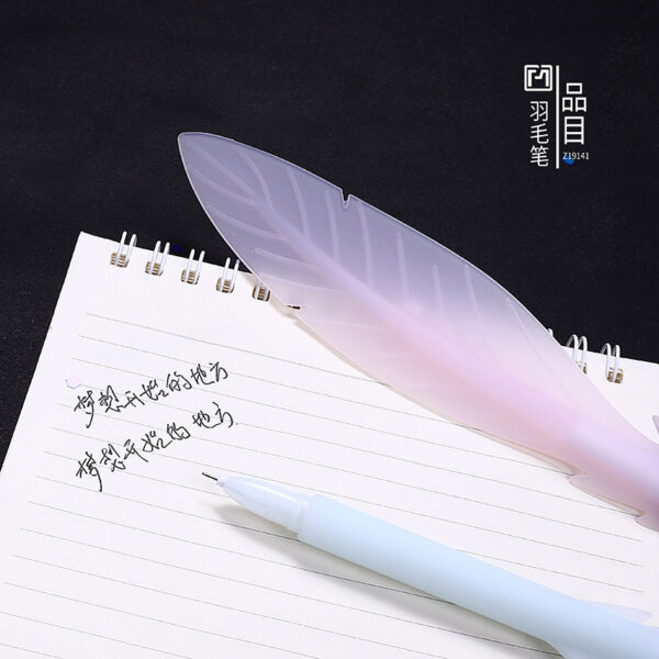 Wholesale Silicone Feather Gel Pen