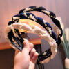 Wholesale Pearl Braided Headband