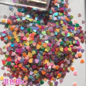 Mixed color heart 35g