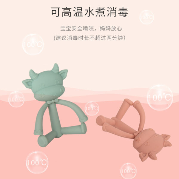 12716576158_180017808 Wholesale Baby 3D Cartoon Silicone Supplies Teether