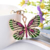 Wholesale Butterfly Zinc Alloy Keychain