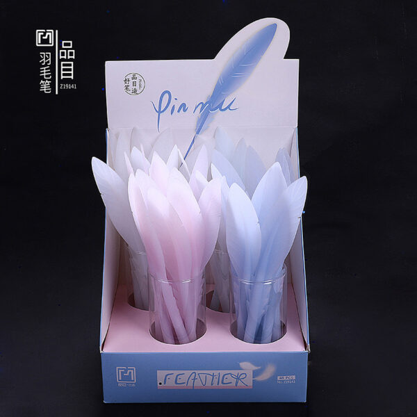 Wholesale Silicone Feather Gel Pen
