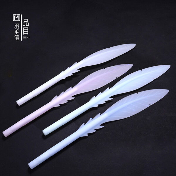 Wholesale Silicone Feather Gel Pen