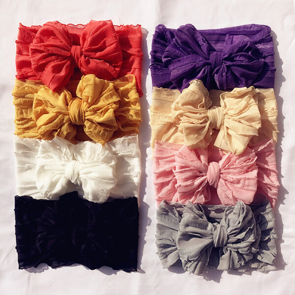 Wholesale Fabric Kids Big Bow Headband