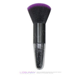 Black Diamond transparent handle-black tube-black purple peak hair [OPP bag packaging]