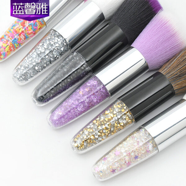 Wholesale Plastic Transparent Handle Makeup Brush