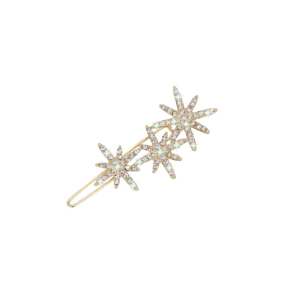 wholesale Alloy Snowflake Star Hair Clip