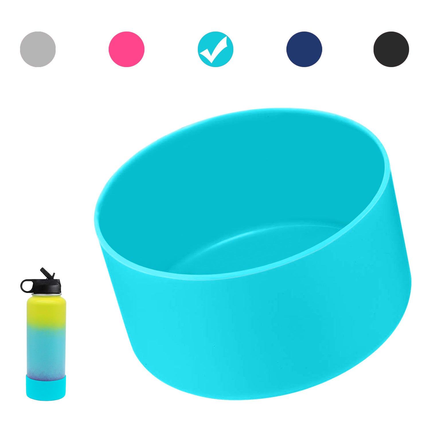 Wholesale Large 9CM Insulated Silicone 32-40OZ Water C Protective Cover