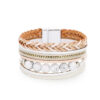 Wholesale Bohemian Multi-layered Braided Genuine Leather Bracelet