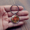 12877606527_1618818564 Wholesale Zinc Alloy Rescue Firefighter Time Gem Keychain