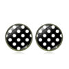 Wholesale Round Wave Point Alloy Earrings