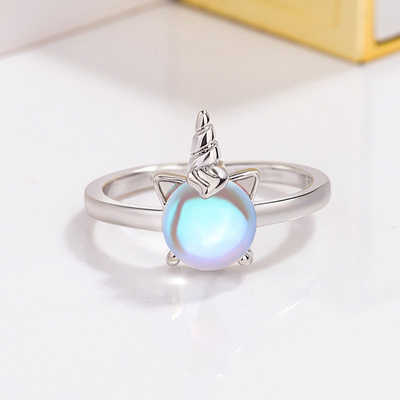 Wholesale Copper Unicorn Adjustable Ring