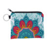 Wholesale Polyester Datura Pattern Zero Wallet