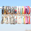 Wholesale PU Tassel Pendant Bracelet Key Chain