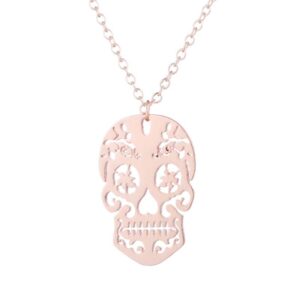 Skull Necklace Color