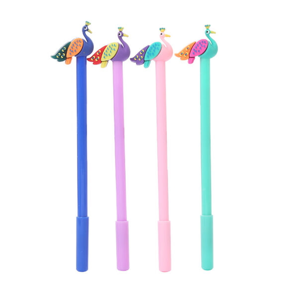 12996018683_708632043 Wholesale Plastic Creative Cartoon Peacock Water Pen