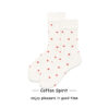 Wholesale Valentine's Day Autumn and Winter Cotton Socks College Style Striped Mid-calf Socks