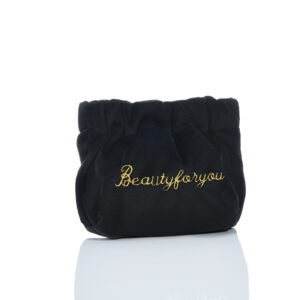 ZP021 Velvet Clip Bag Black