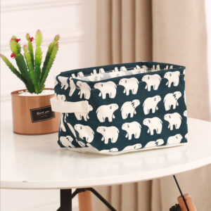 Dark blue bear / 20*13*16CM