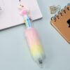 Wholesale Flamingo Plush Decorative Colorful Ballpoint Pens