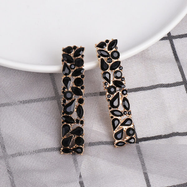 Wholesale Diamond Inlaid Alloy Earrings