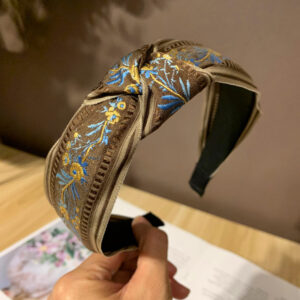 Spring ethnic style knotted Brown