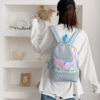 Wholesale Fantasy Fish Tail PU Backpack Bags