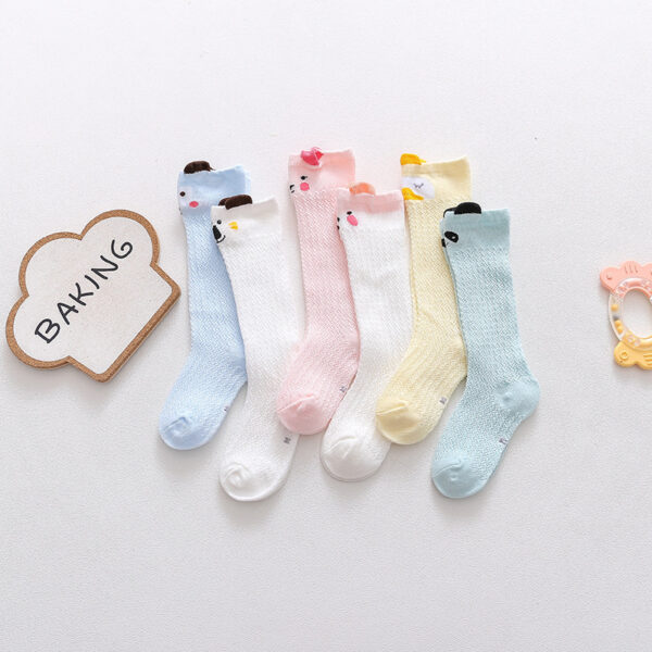 Wholesale Children Cotton Summer Mesh Socks Thin Mosquito Socks
