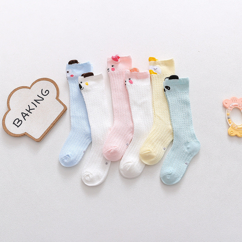 Wholesale Chilen Cotton Summer Mesh Socks Thin Mosquito Socks