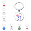 13300388563_1618818564-1 Wholesale Zinc Alloy Syringe Stethoscope Time Gemstone Keychain