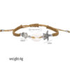 Wholesale Starfish Shell Thread Bracelet