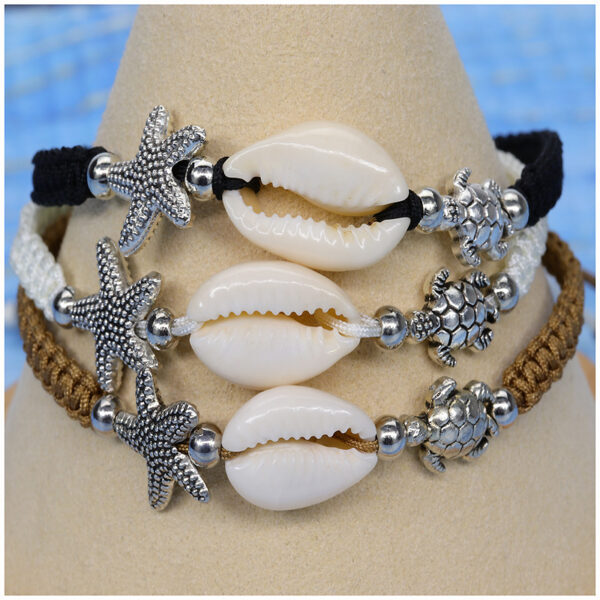 Wholesale Starfish Shell Thread Bracelet