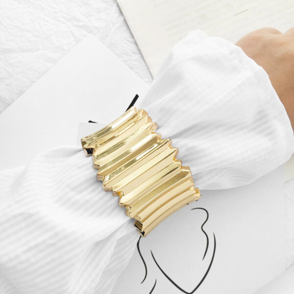 Wholesale Irregular Wide Alloy Bracelet