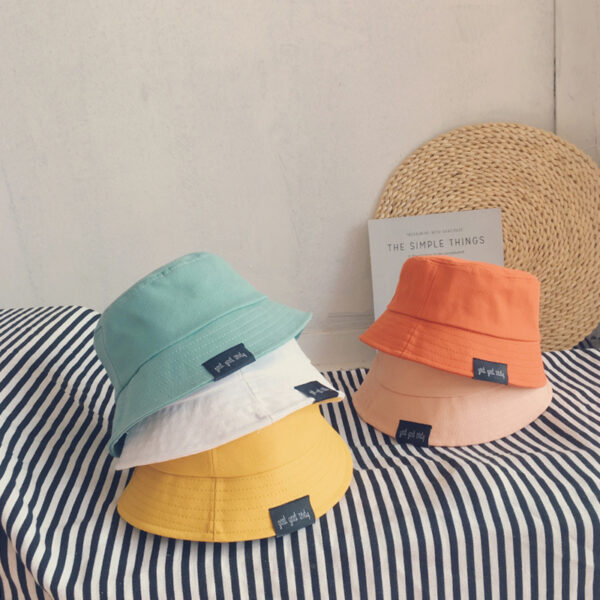 Wholesale Embroidery Label Cotton Kids Bucket Hat