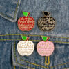 Wholesale Four Color Apple Enamel Alloy Brooch