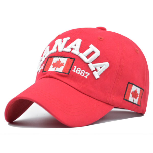 Wholesale Maple Leaf Embroidery Cotton Hat