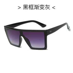 Figure / Black frame gradient Gray