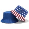 13741954284_1510934832-1 Wholesale Cotton Polyester American Flag Bucket Hat