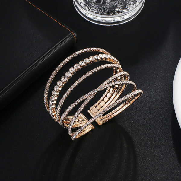 13832703696_273852949 Wholesale Diamond Wire Elastic Bracelet