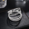 13832715363_273852949 Wholesale Diamond Wire Elastic Bracelet