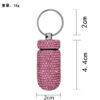 13844942215_784769593-1 Wholesale Aluminum Diamond Studded Vial Keychain