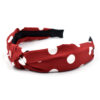 13873806875_725765491 Wholesale Knotted Polka Dot Wide Fabric Headband